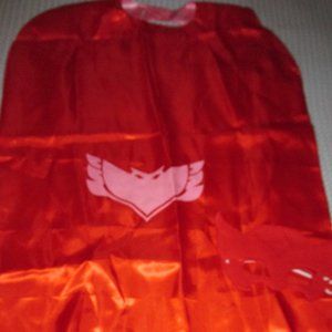 Adult Owlette Halloween costume - cape & mask